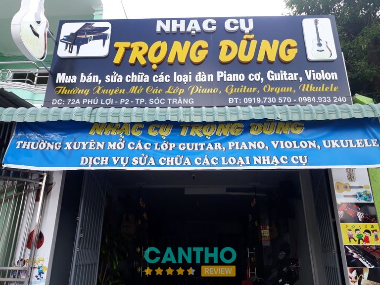 Cửa Hàng Nhạc Cụ Trọng Dũng – địa chỉ mua đàn tại Phú Lợi