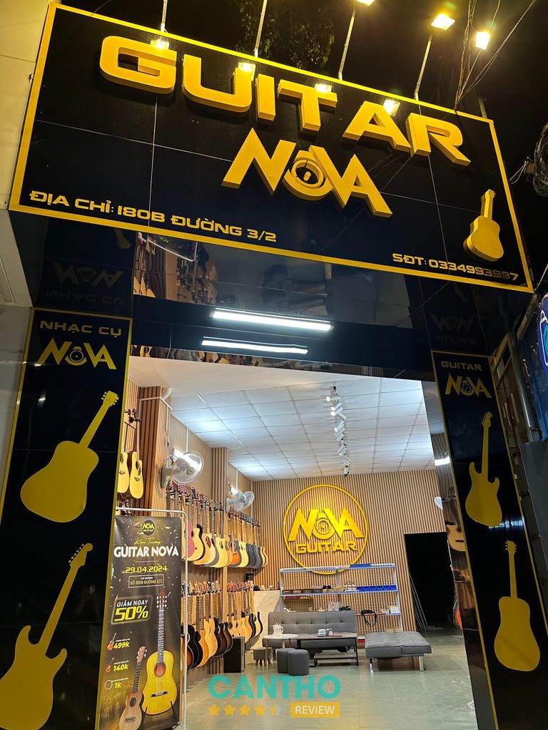 Guitar Piano Nova Cần Thơ cửa hàng bán đàn guitar ở Tân An