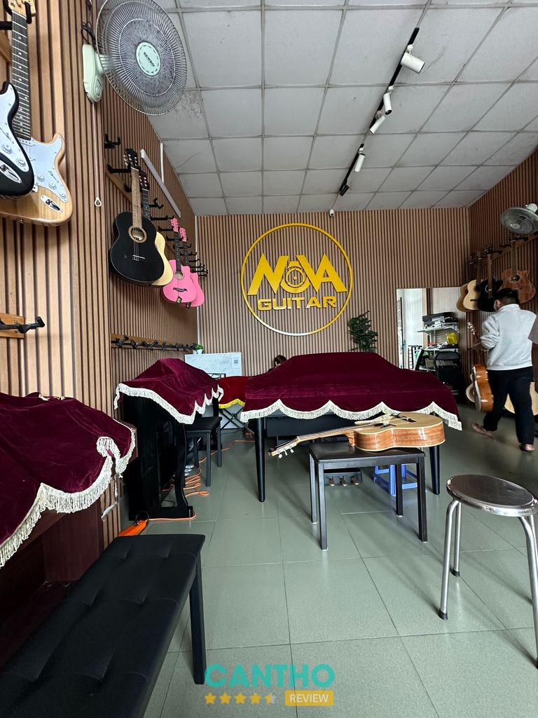 Guitar Piano Nova Cần Thơ – hình ảnh sản phẩm và không gian 3