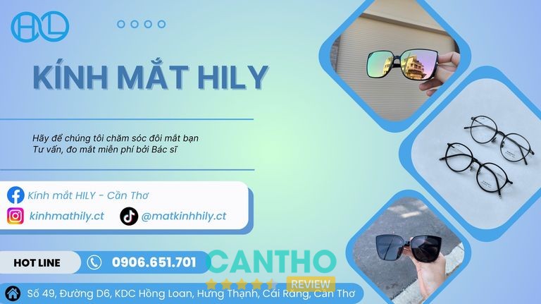 Không gian cửa hàng mắt kính HILY tại Cái Răng – hình ảnh 2