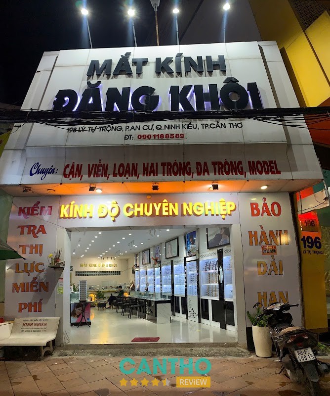 Mắt Kính Đăng Khôi tại 198 Lý Tự Trọng, Ninh Kiều
