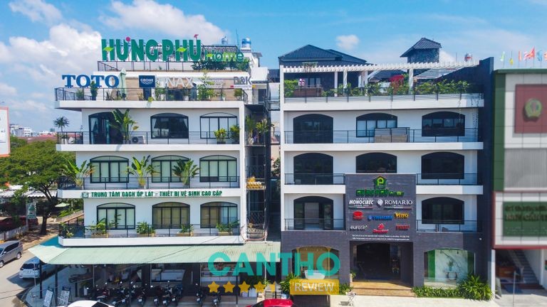 Showroom Hưng Phú Home – trung tâm thiết bị vệ sinh ở Hưng Phú