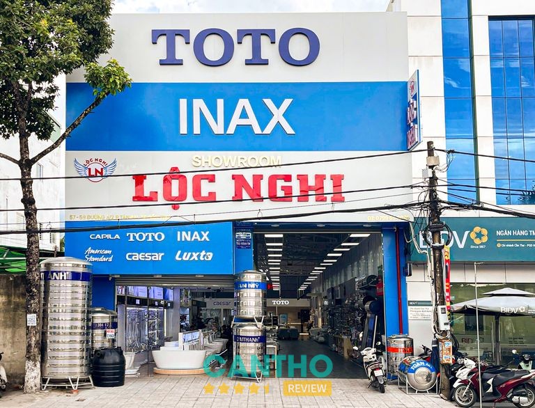 Showroom Lộc Nghi – cửa hàng thiết bị vệ sinh tại Tân An Cần Thơ