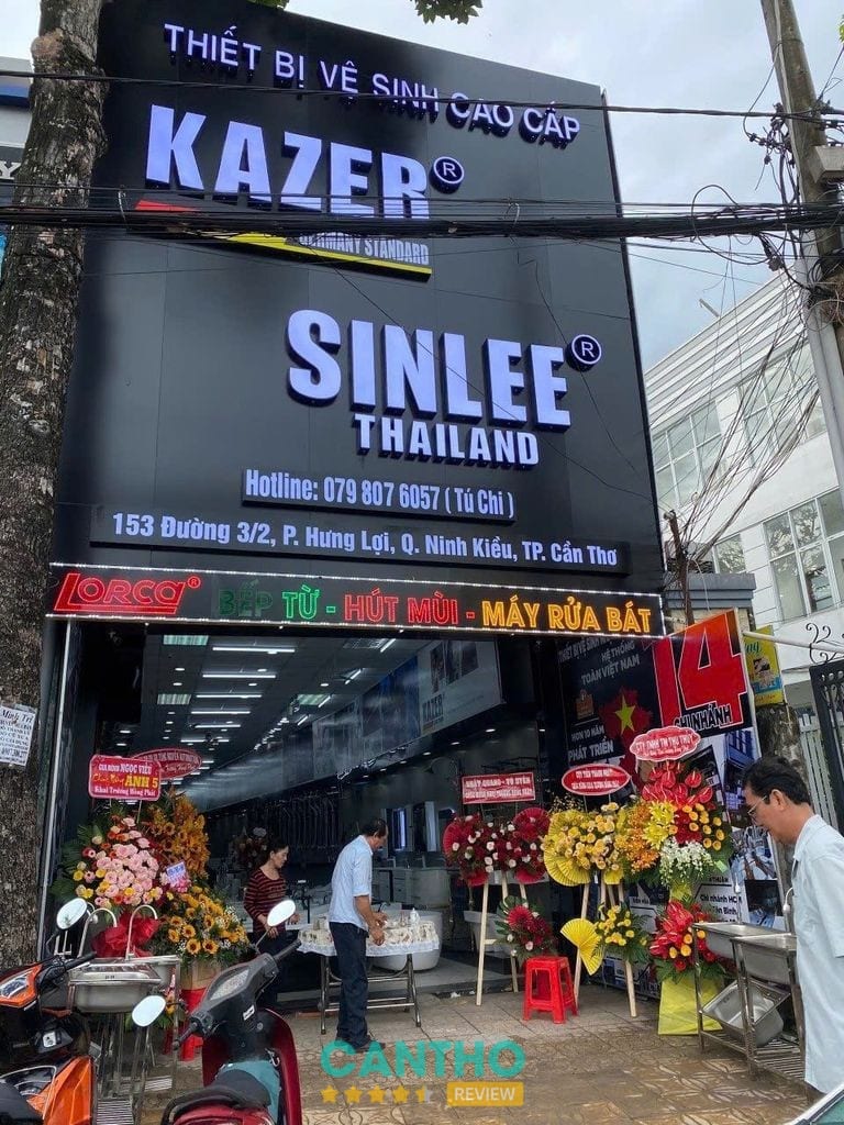 Thiết Bị Vệ Sinh Sinlee Kazer Cần Thơ – cửa hàng tại Tân An