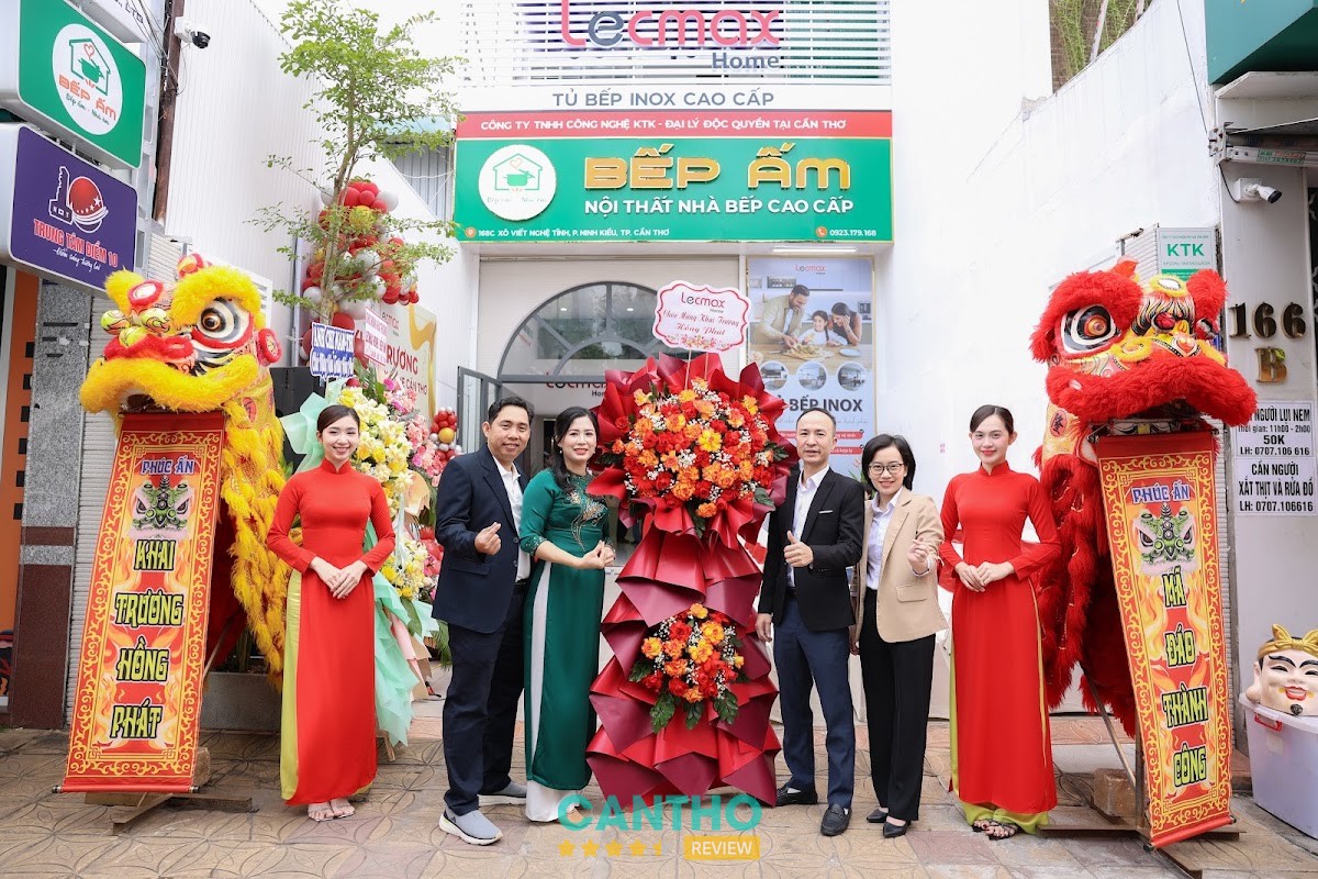 Bếp Ấm - Showroom Lecmax Home Cần Thơ