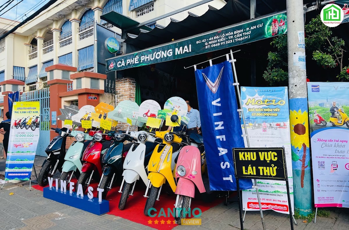 Showroom Xe Máy Điện VinFast Ninh Kiều Tân An