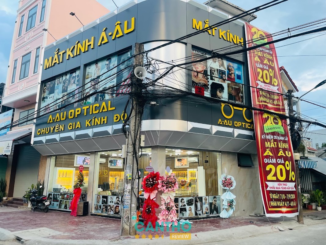 Cửa Hàng Mắt Kính Á Âu – 1074 Hùng Vương, Ngã Bảy