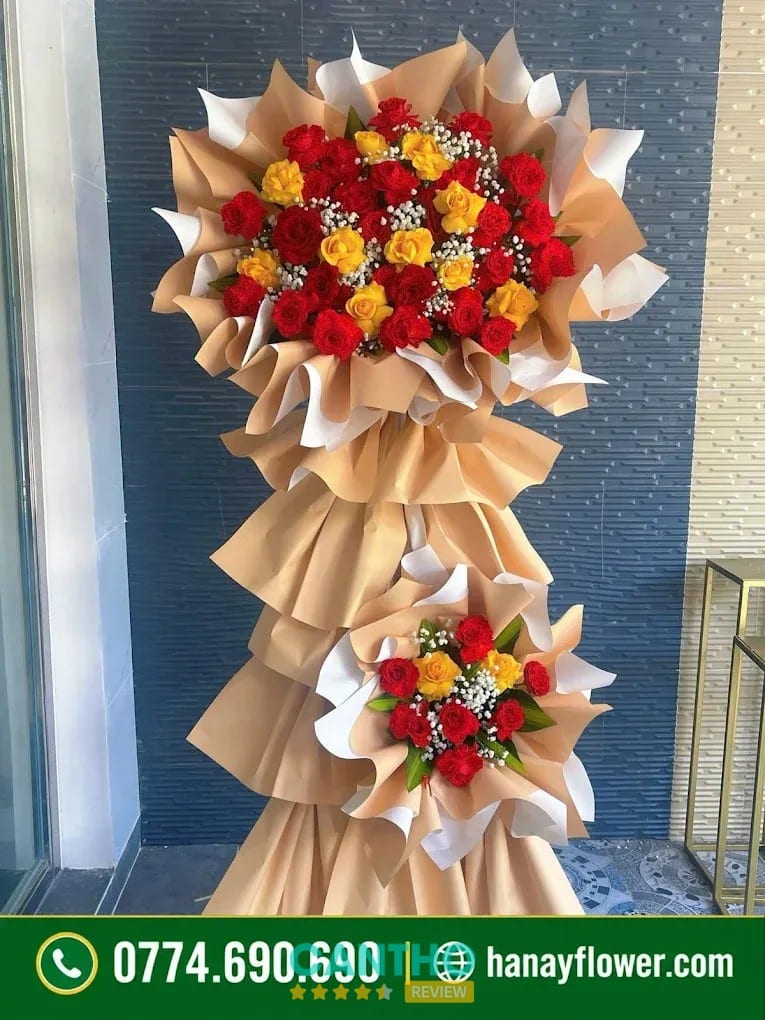 HanayFlower Cái Răng – hình ảnh hoa tươi tham khảo cho dịp chúc mừng khai trương