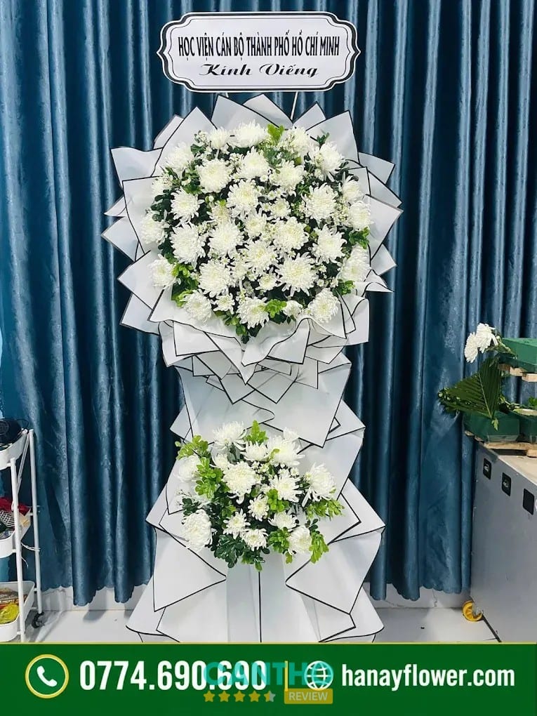 HanayFlower Cái Răng – hình ảnh hoa tươi tham khảo cho dịp chia buồn