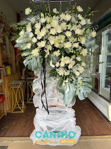 Mẫu hoa viếng tại Hoa Tươi Hoàng Kim