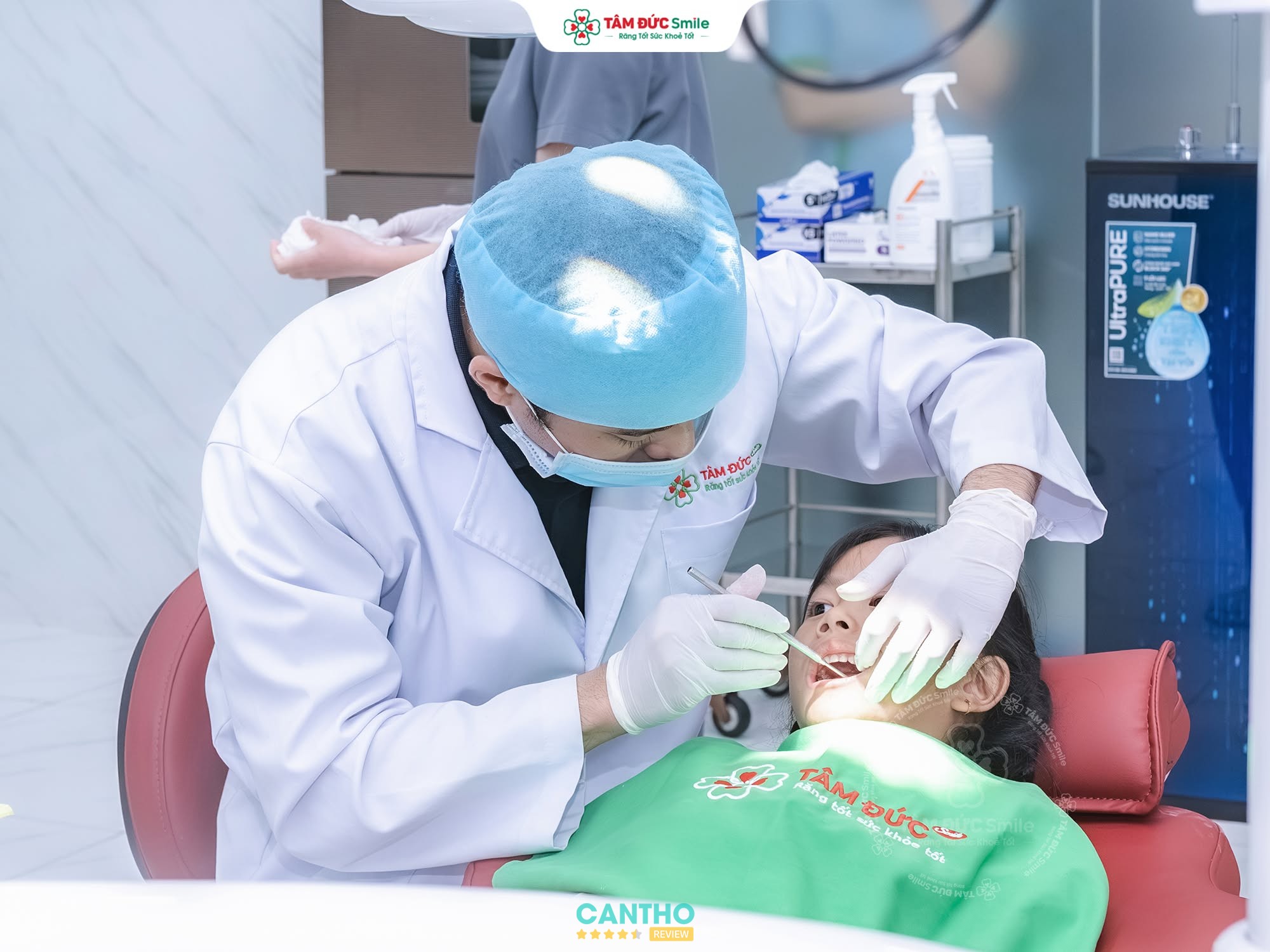 Nha Khoa Tâm Đức Smile 2 khám răng cho bé ở An Bình