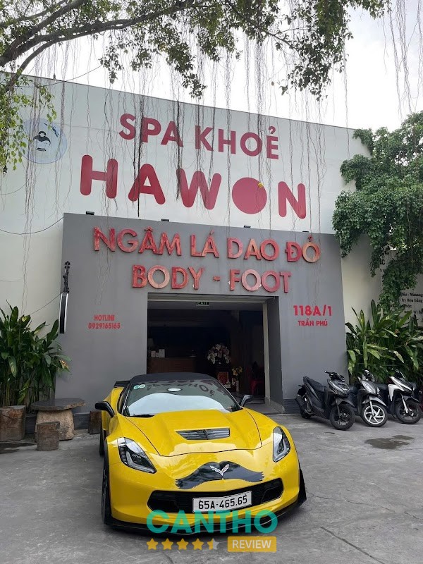 Massage body tại Hawon Spa