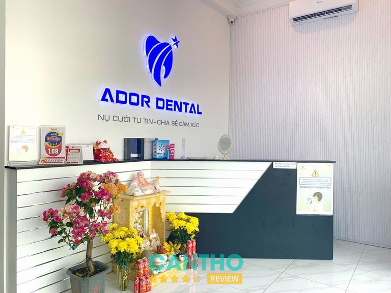 Nha Khoa Ador – hình ảnh thực tế phòng khám chỉnh nha