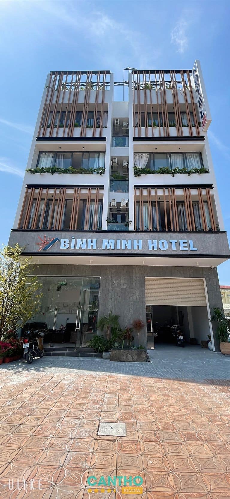 Bình Minh Hotel trên đường Nguyễn Thị Minh Khai Ngã Bảy