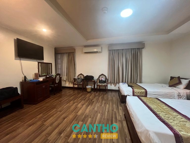 Khách Sạn Ninh Kiều 2 – khu vực lưu trú và không gian nghỉ ngơi