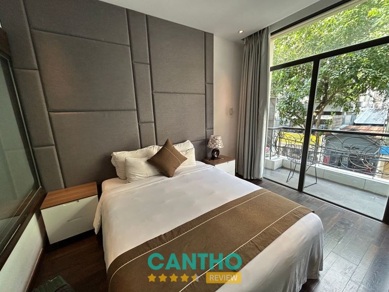 KP Hotel Cần Thơ – khu vực phòng nghỉ và tiện nghi