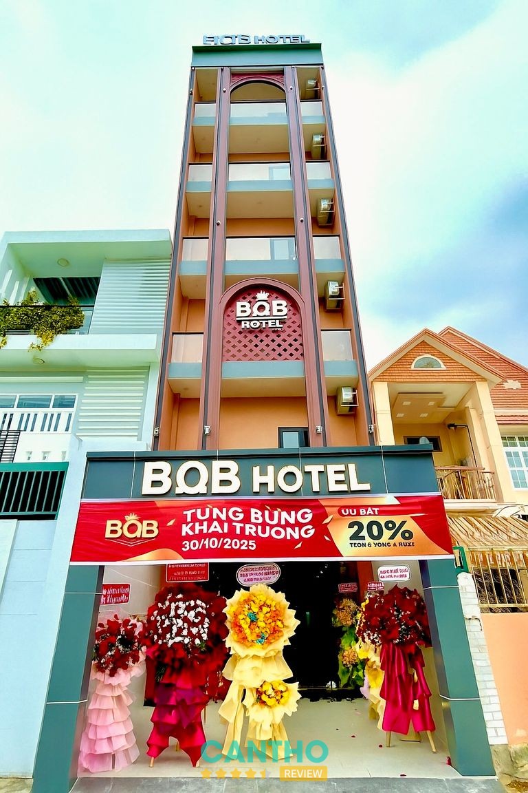 B.O.B Hotel Cần Thơ tại đường Lê Lai Ninh Kiều