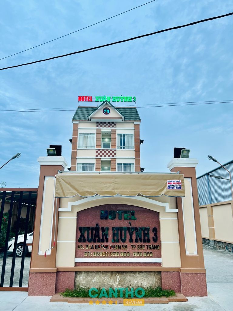 Khách Sạn Xuân Huỳnh 3 Sóc Trăng tại đường Huỳnh Phan Hộ