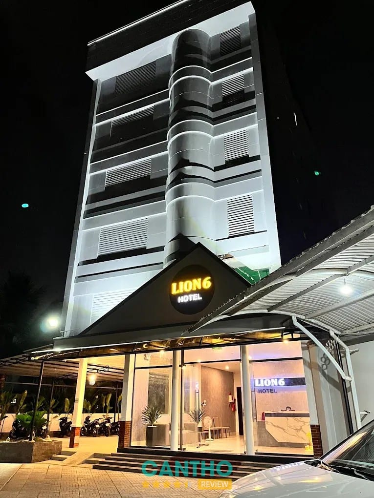Lion 6 Hotel tại Tân An Cần Thơ với không gian lưu trú tiện nghi