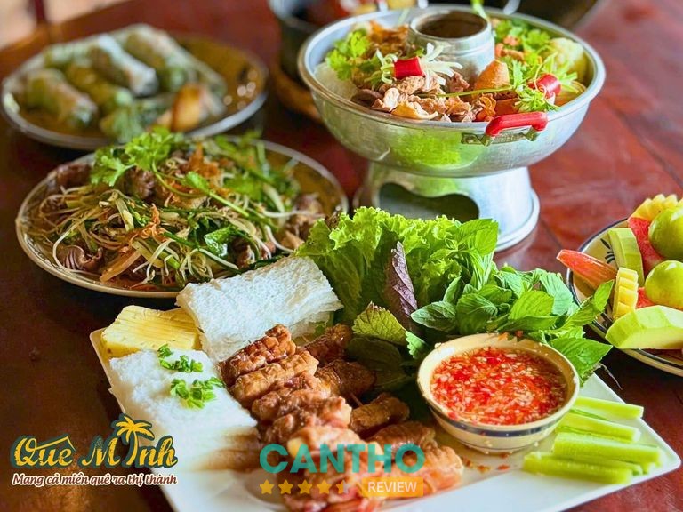 Ẩm Thực Quê Mình – hình ảnh thực tế tại khu sinh thái