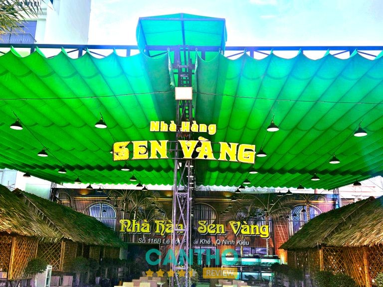 Nhà Hàng Sen Vàng tại Cái Khế Cần Thơ
