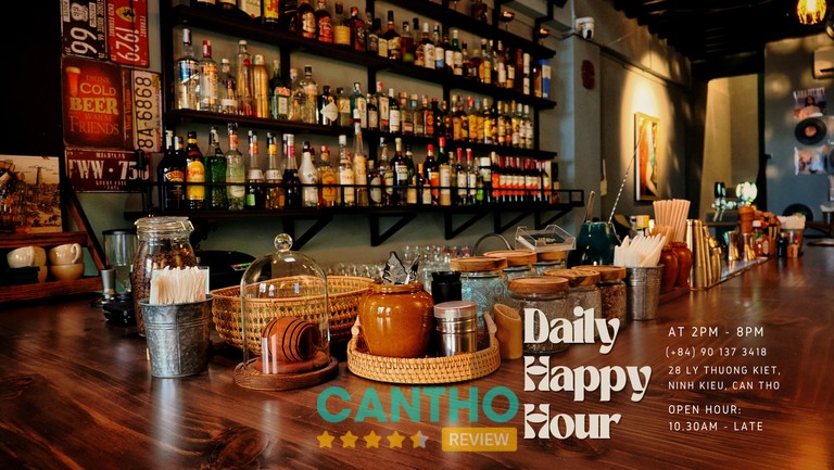 Coco Mangrove Brunch Tapas & Bar Cần Thơ với phong cách ấm cúng