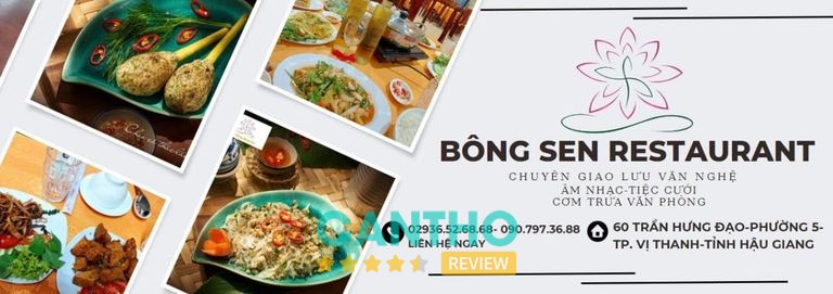 Khách Sạn - Nhà Hàng Bông Sen tại đường Trần Hưng Đạo