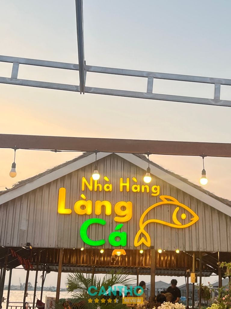 Nhà Hàng Làng Cá tại Cồn Sơn Bình Thủy Cần Thơ
