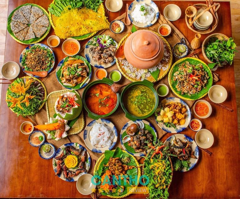 Ẩm Thực Mộc Quê – hình ảnh khu vực ăn uống
