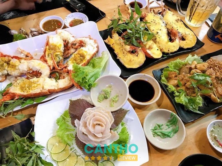 Quán Ngon Cần Thơ Hòa Tuộc – không gian thực tế