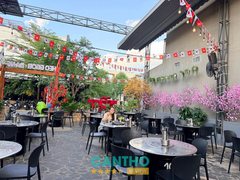 Heo Ggob-Dang Tân An – không gian nhà hàng nướng Hàn Quốc cho tiệc sinh nhật