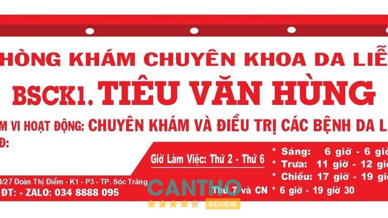 Phòng Khám Da Liễu – Thẩm Mỹ Da, BSCKI Tiêu Văn Hùng – hình 3