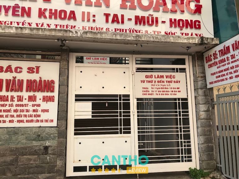 Phòng Khám Khoa Tai Mũi Họng Bác Sĩ Trầm Văn Hoàng Phú Lợi
