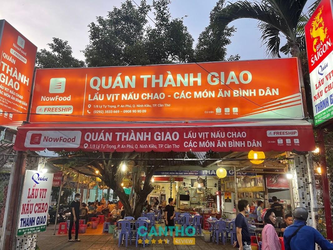 Quán Lẩu Vịt Nấu Chao Thành Giao Ninh Kiều