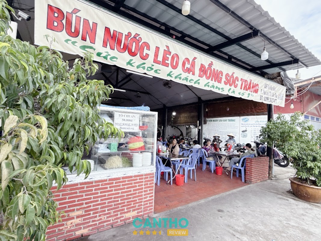 Bún Nước Lèo Cá Đồng Sóc Trăng