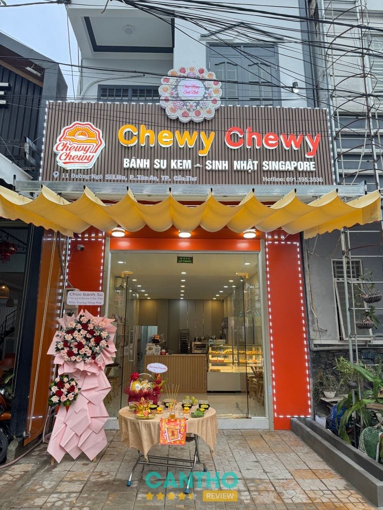 Chewy Chewy Cần Thơ bánh su kem sinh nhật
