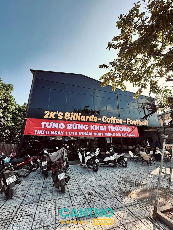 2K's Billiards Coffee Football Cái Răng