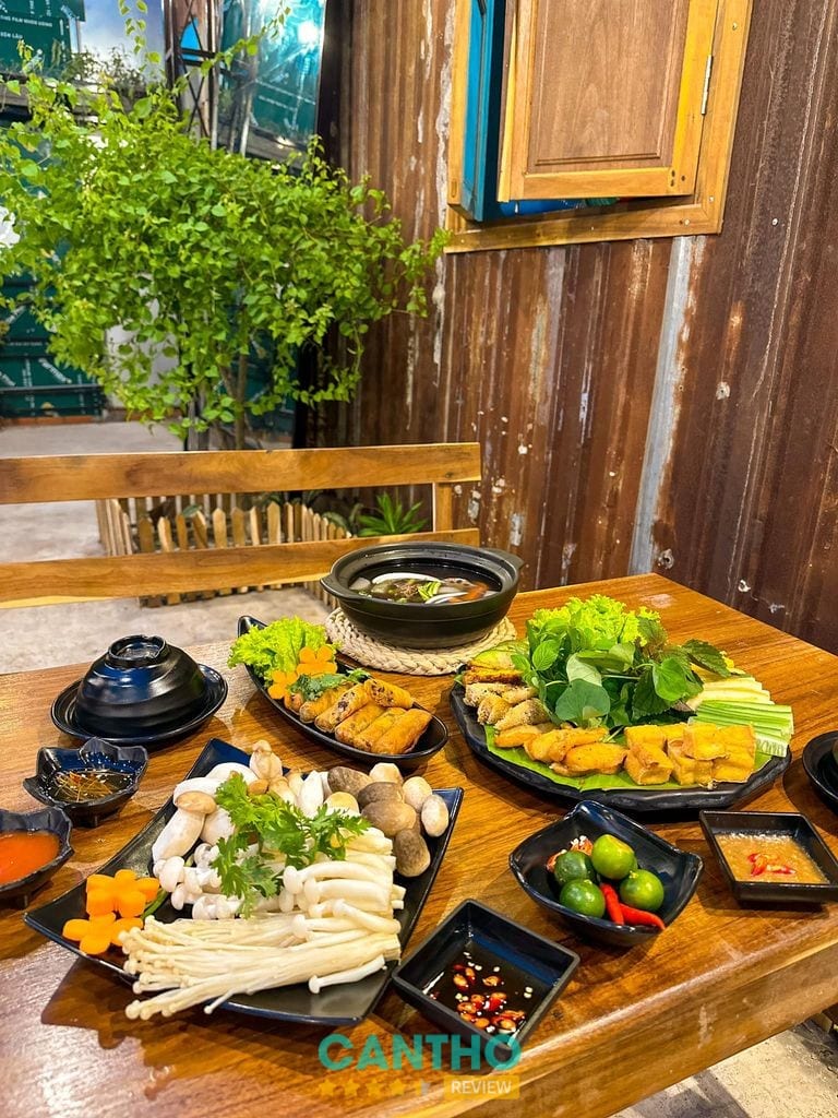 Bếp Chay An Nhiên – món chay và trải nghiệm dùng bữa