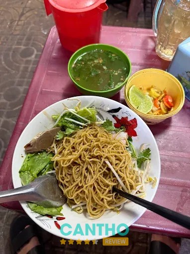 Món mì tại Hủ Tiếu - Mì Liễu