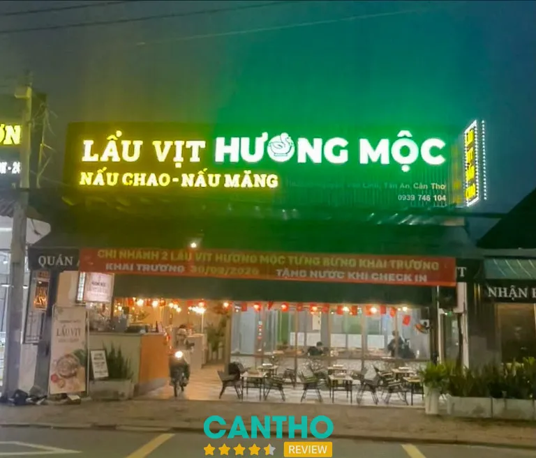 Hương Mộc Lẩu Vịt Nấu Chao: 27A Châu Văn Liêm, P. Ninh Kiều