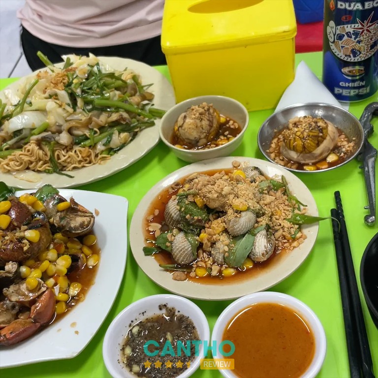 Rau Má Ăn Vặt Ốc An – hình ảnh món ăn 3