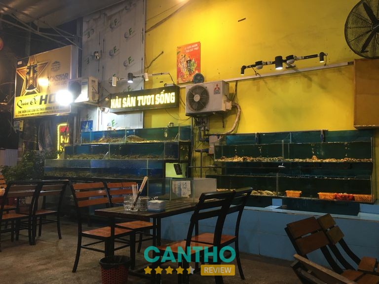 Quán Ốc Hoa – địa điểm ăn ốc trên đường Lương Định Của Cái Khế