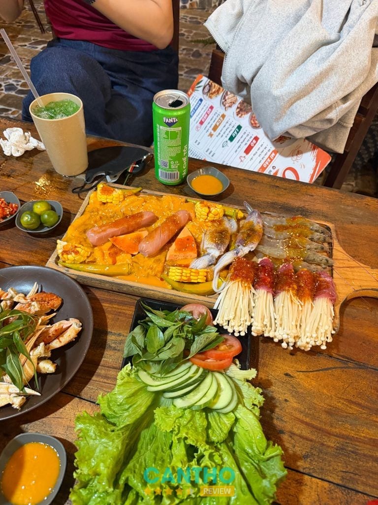 Hình ảnh thực tế tại quán Ốc Nếp Phú Lợi