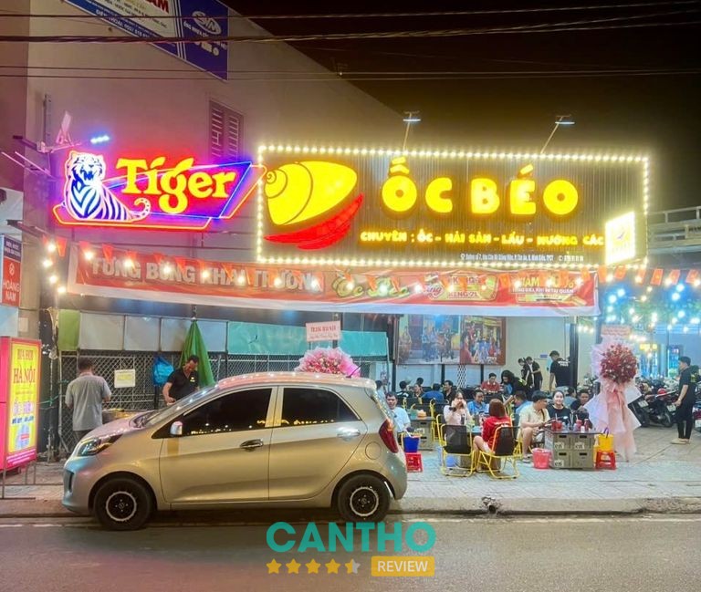 Ốc Béo tại khu dân cư Cán Bộ Tân An Cần Thơ