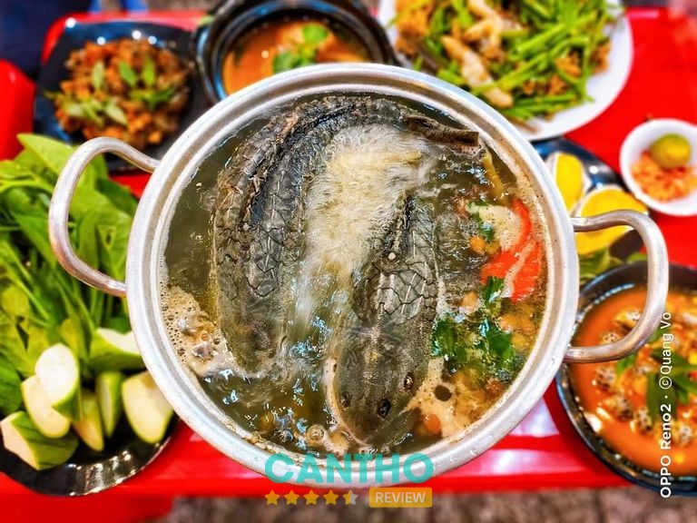 Làng Ốc Cần Thơ khu Búng Xáng Tân An