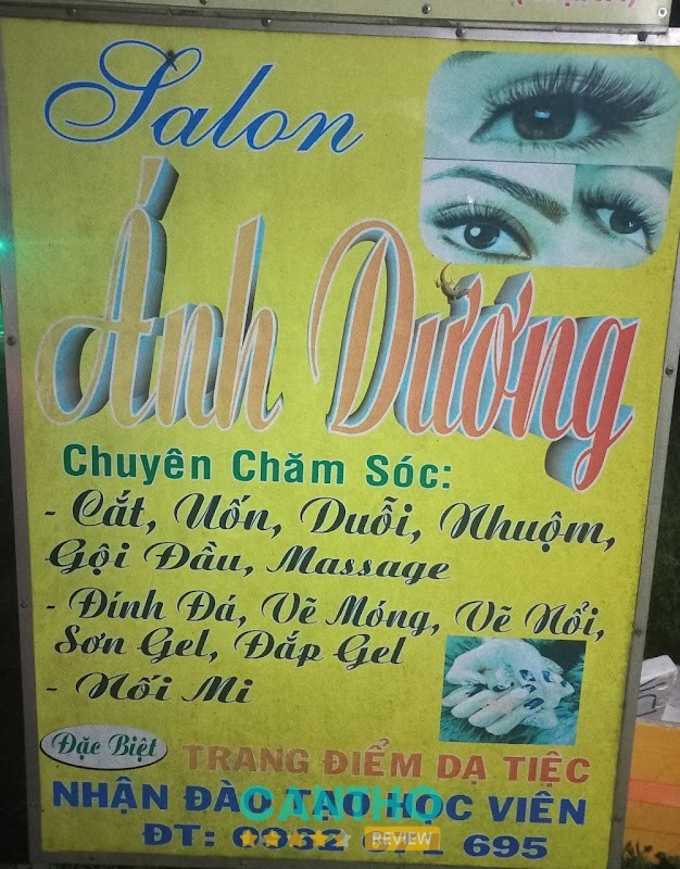 Khu vực làm tóc tại Salon Ánh Dương