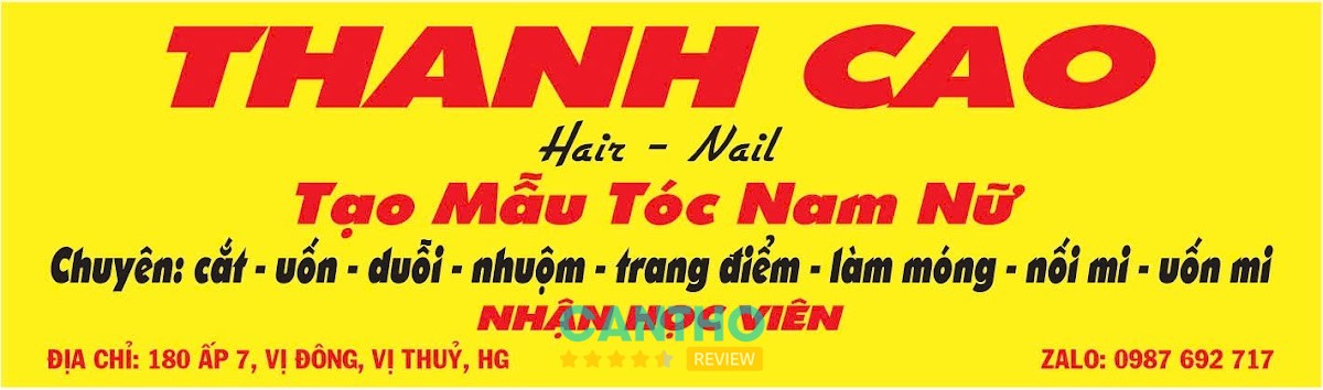 Thanh Cao Hair tại Vị Thanh