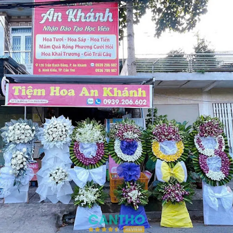 Tiệm Hoa An Khánh: 126 Trần Bạch Đằng, Ninh Kiều