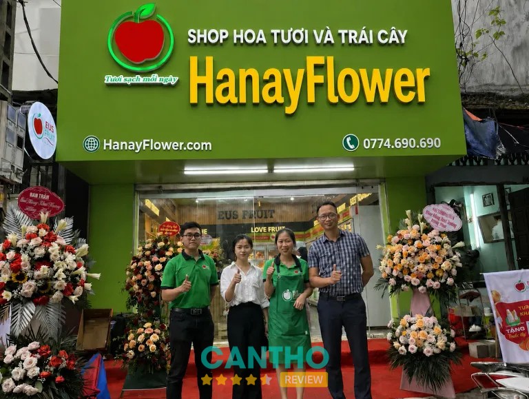 Shop Hoa Tươi Cái Răng HanayFlower tại đường Phạm Hùng Cần Thơ