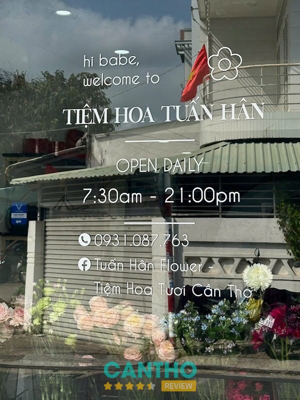 Tiệm Hoa Tuấn Hân tại Ninh Kiều